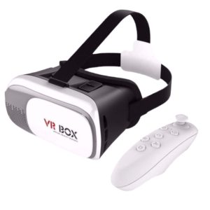 Óculos Vr Box 2.0 Realidade Virtual + Controle Cardboard 3d