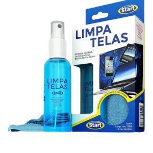 Limpa Telas Start 120ml + Pano Microfibra