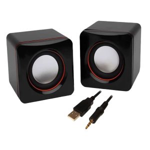 Caixa de Som Multimídia Para PC  Lehmox LES-101C