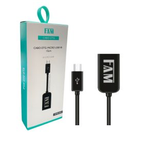 CABO  OTG V8 / Tipo C  / Lightning - FAM