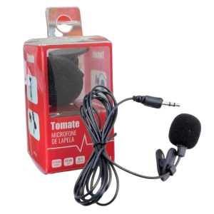 Microfone de Lapela – TOMATE  - MP 018