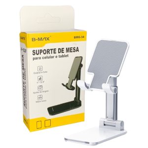 Suporte de Mesa para Celular e Tablet Ajustável B-MAX