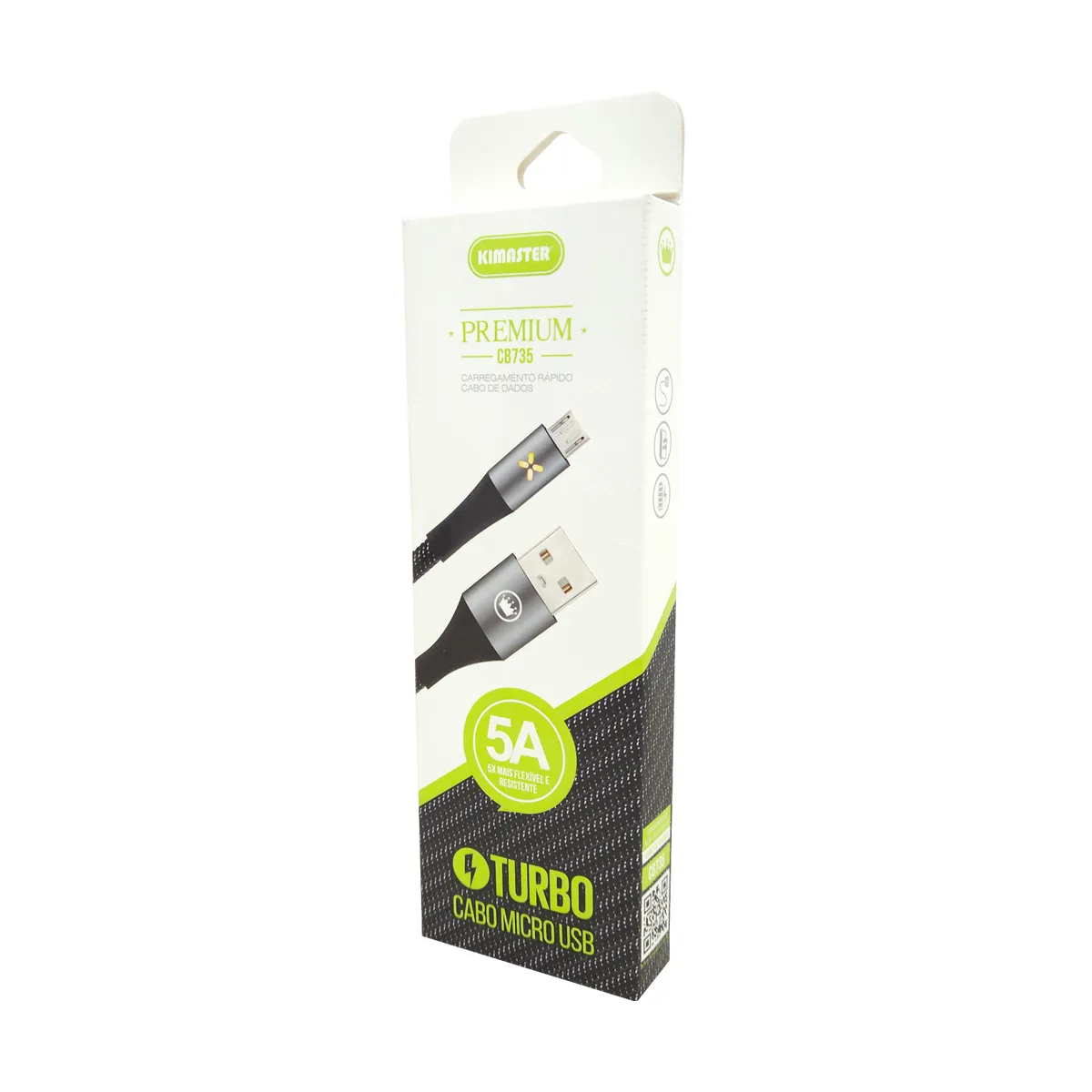 Cabo Carregador Micro Usb –  V8 Turbo –KIMASTER CB735