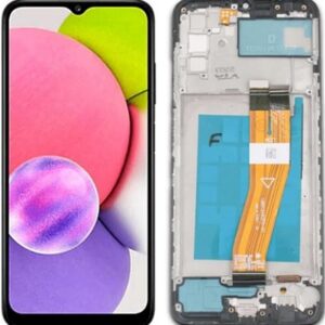 Frontal Samsung A03s com ARO