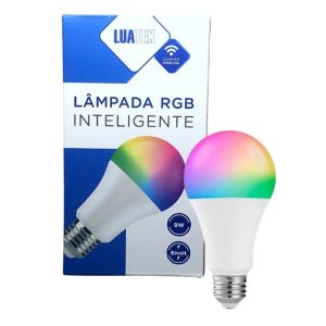 Lâmpada Inteligente Rgb Conexão Wireless - LuaTek