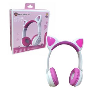 Fone De Gatinho Bluetooth Sem Fio - Cat Ear Ej-049 - Hmaston