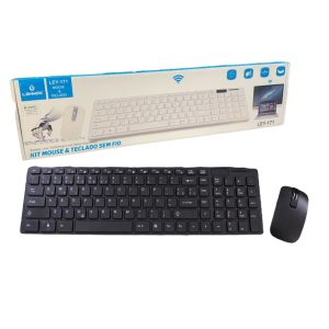 Teclado e Mouse Wireless Lehmox LEY-171