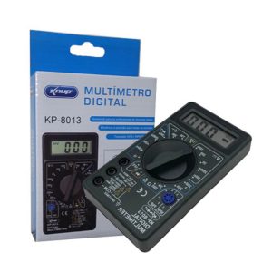 Multímetro Digital Portátil Profissional Com Cabo Multiteste Knup