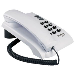 Telefone Intelbras Pleno com Fio e Chave de Bloqueio