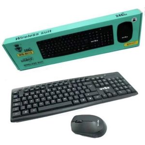 Mouse E Teclado Sem Fio Weibo Wb-8012 Wireless 2.4ghz