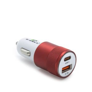 FONTE VEICULAR TURBO 4.8A USB TIPO C X-CELL XC-V14USBfo