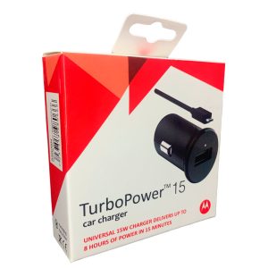 Carregador  Veicular Turbo Motorola 15W