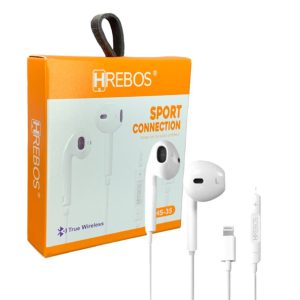 Fone De Ouvido Hrebos Sport Connection Lightning Hs-35