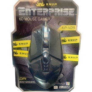 Mouse Gamer Knup kp-v25