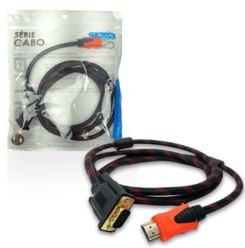 Cabo HDMI para VGA
