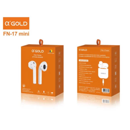 Fone de Ouvido A´GOLD FN-17 Mini
