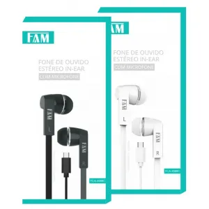 Fone de OuvidoFAM USB-C FCA-E088C