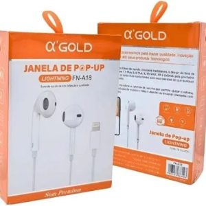 Fone de Ouvido Iphone A´GOLD FN-A18