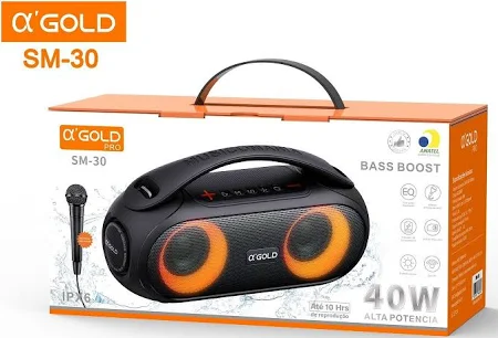 Caixa de som A'gold SM-30