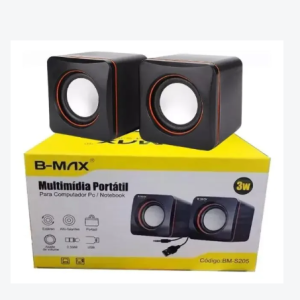 Caixa de som para Notebook B-MAX BM-S205