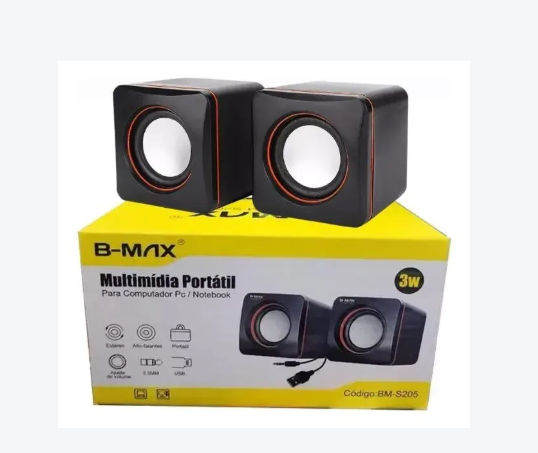 Caixa de som para Notebook B-MAX BM-S205