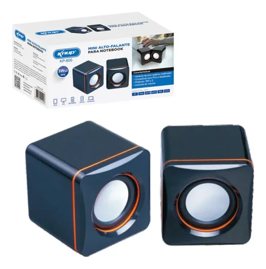 Caixa de som para Notebook KNUP KP-600