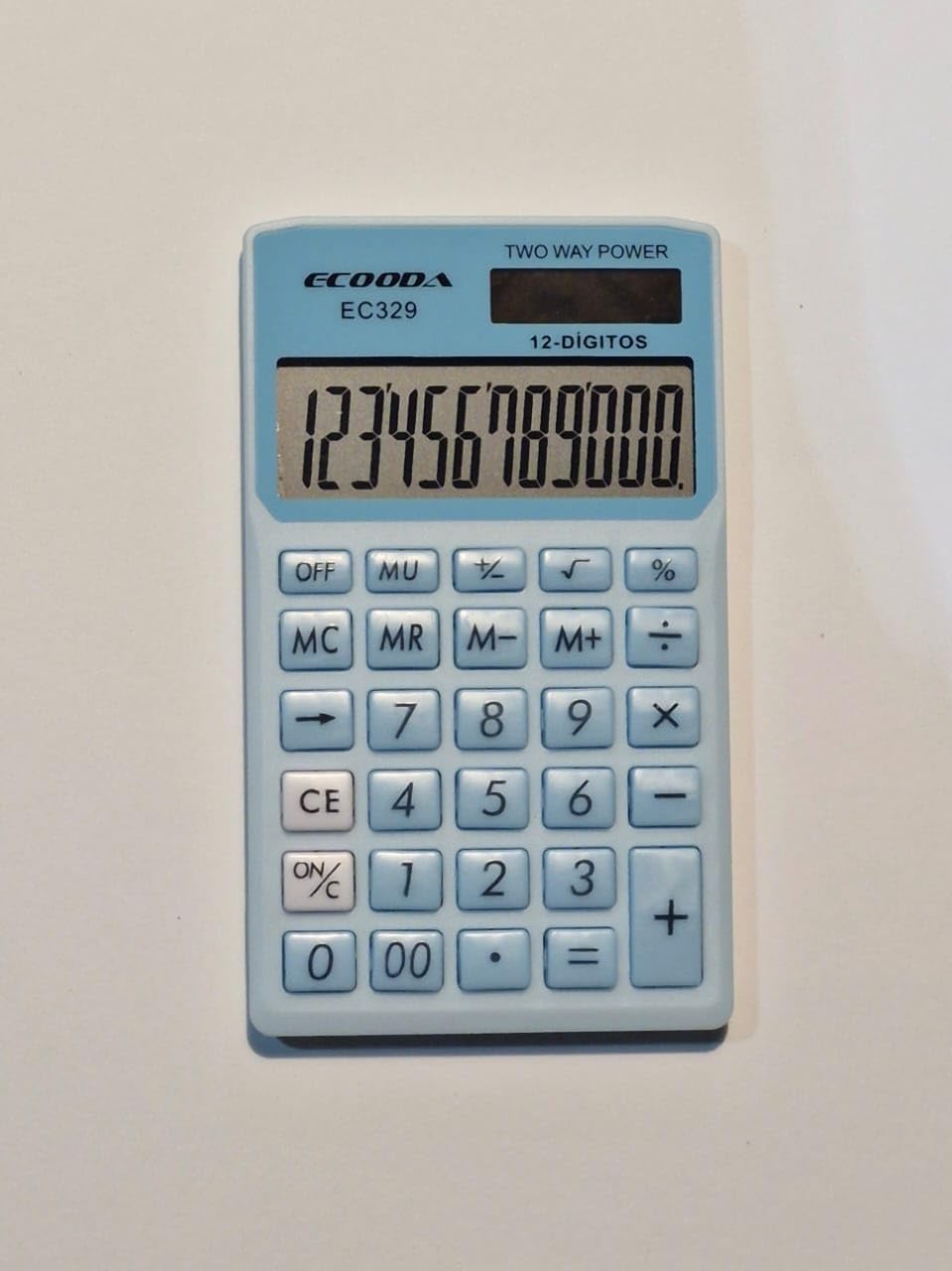 Calculadora Educativa 12 Digitos ECOODA EC329