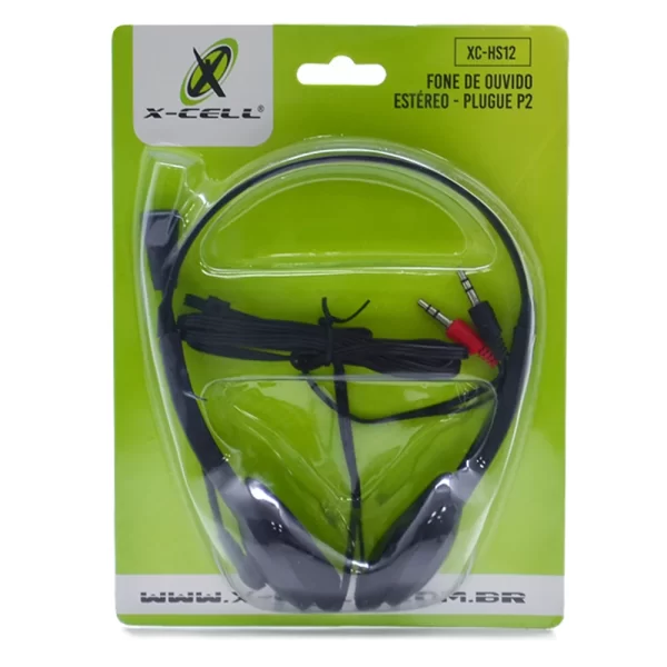 Fone de Ouvido para Notebook X-CELL XC-HS12
