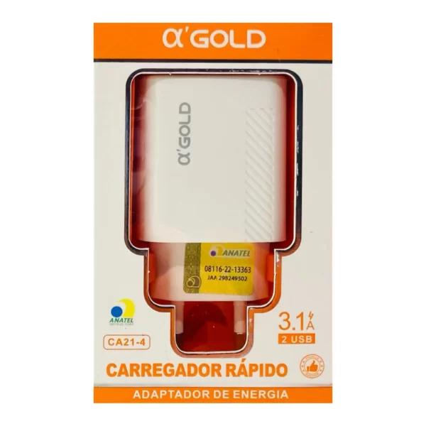Fonte A'GOLD USB - CA25-4