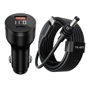 Fonte Veicular USB-PD com Cabo para Starlink TC-DC