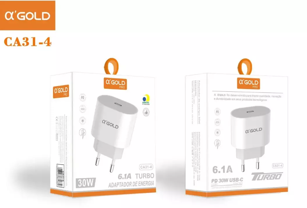 Fonte A'GOLD USB-C 30W CA31-4