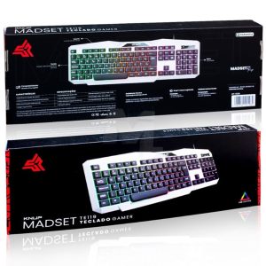 Teclado e Mouse Sem Fio Gamer KNUP-TE119