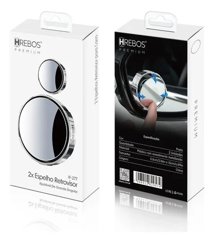 Espelho Retrovisor H'REBOS IF-277