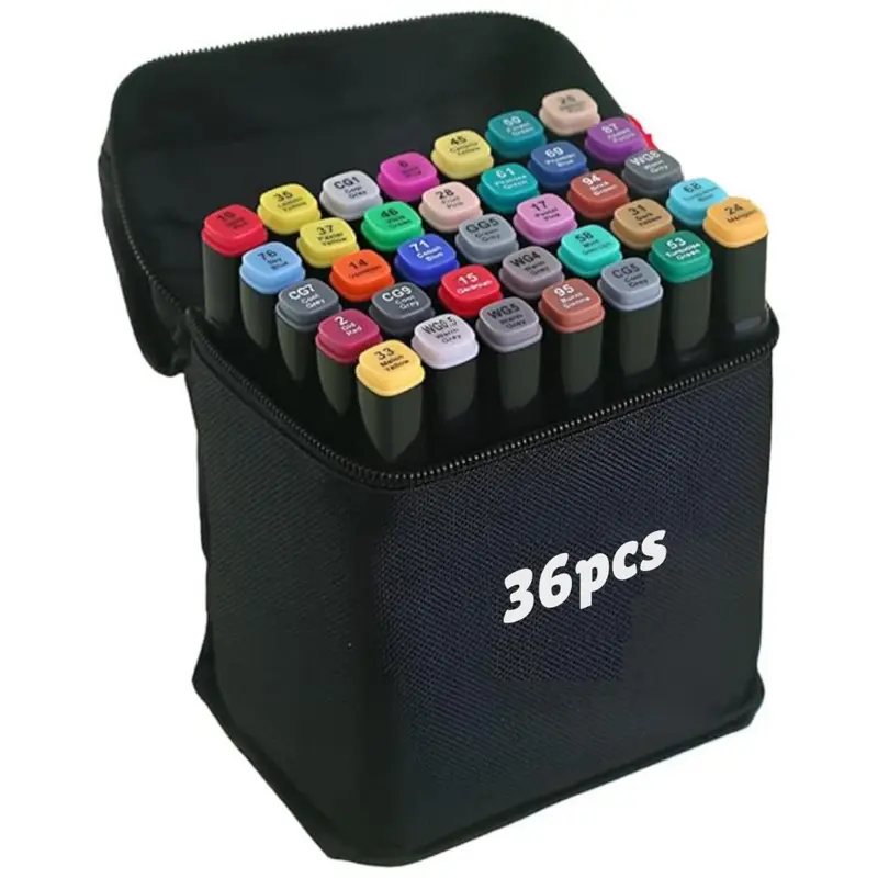 Estojo de Canetinhas 36 peças