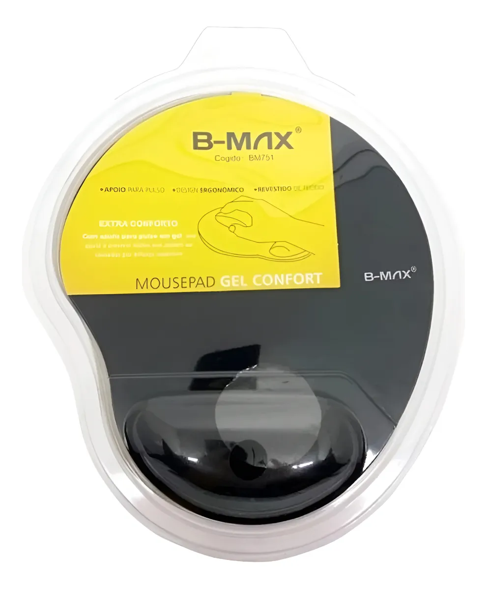 Mouse Pad com Apoio de Pulso BMAX BM-751
