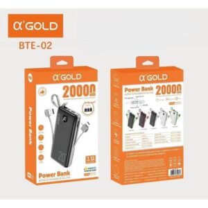 Power Bank A'GOLD 20.0000 BTE-02