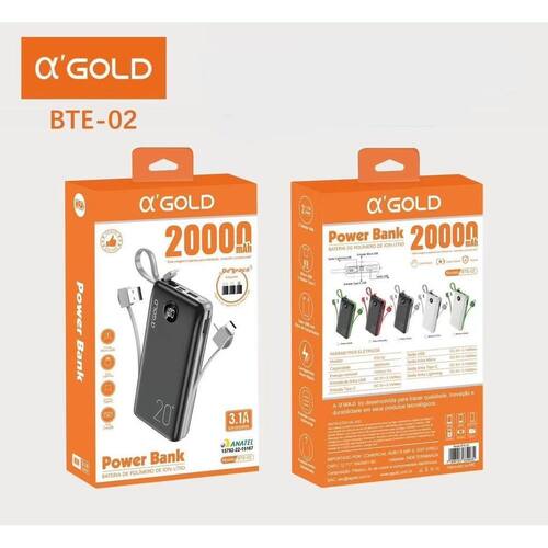 Power Bank A'GOLD 20.0000 BTE-02