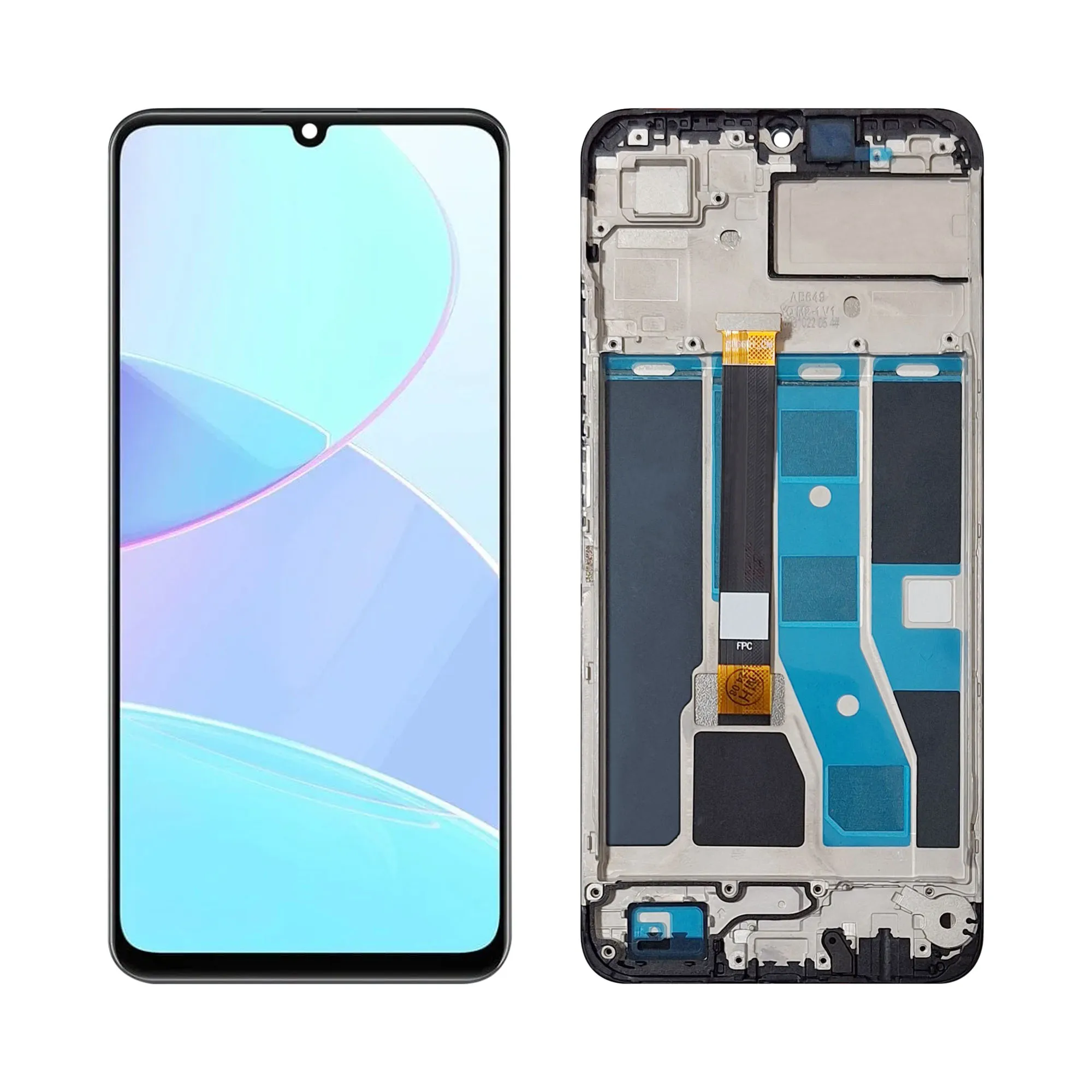 Frontal REALME NOTE 50 FUTURE com ARO