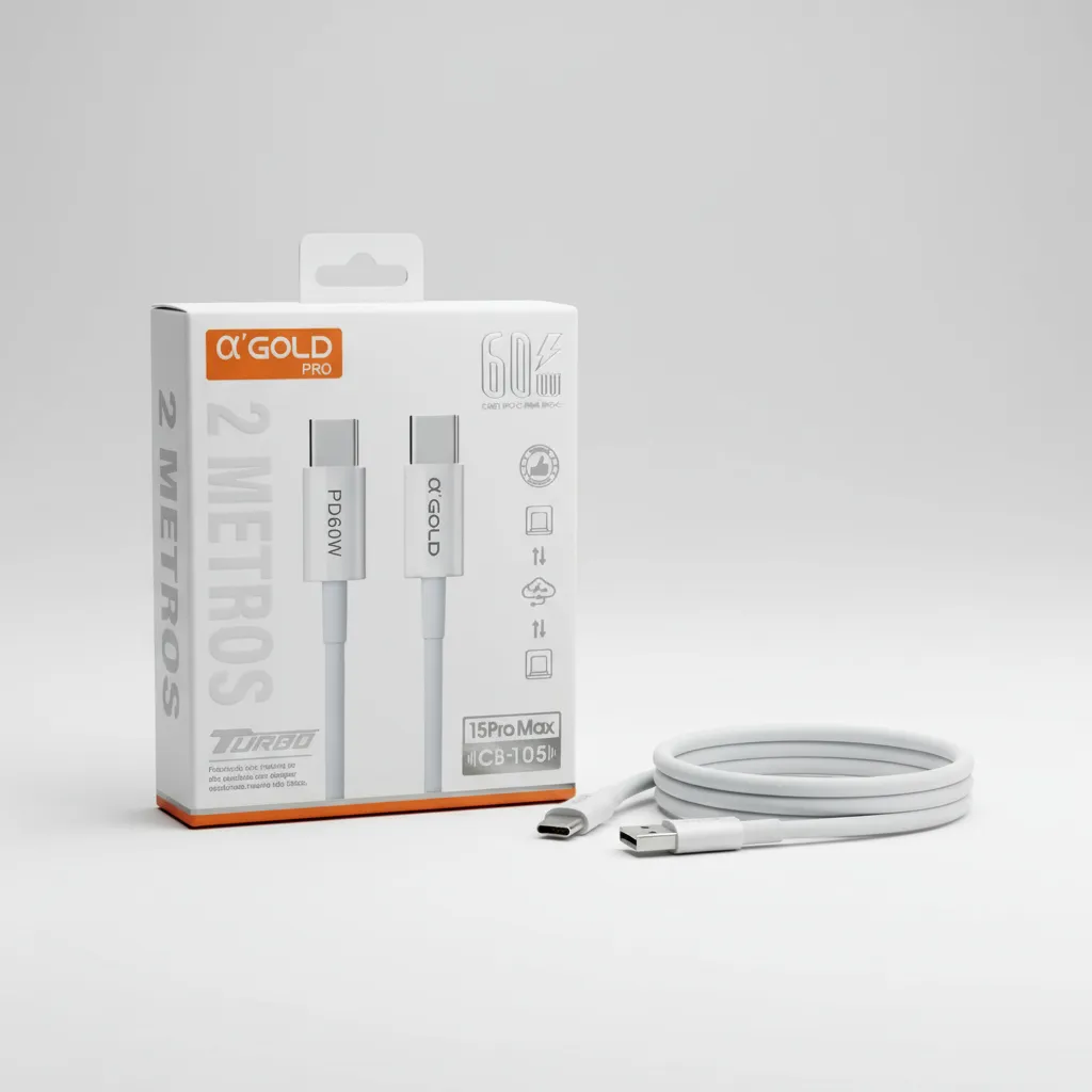 CABO TIPO C - TIPO C A'GOLD 60W