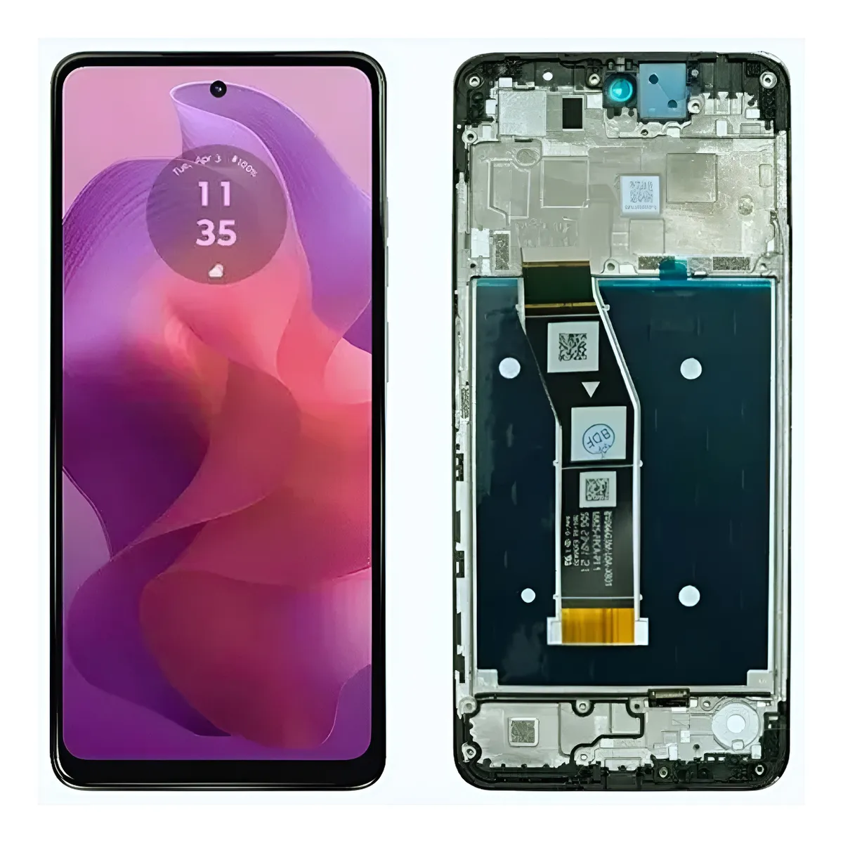 Frontal MOTO G24 com ARO