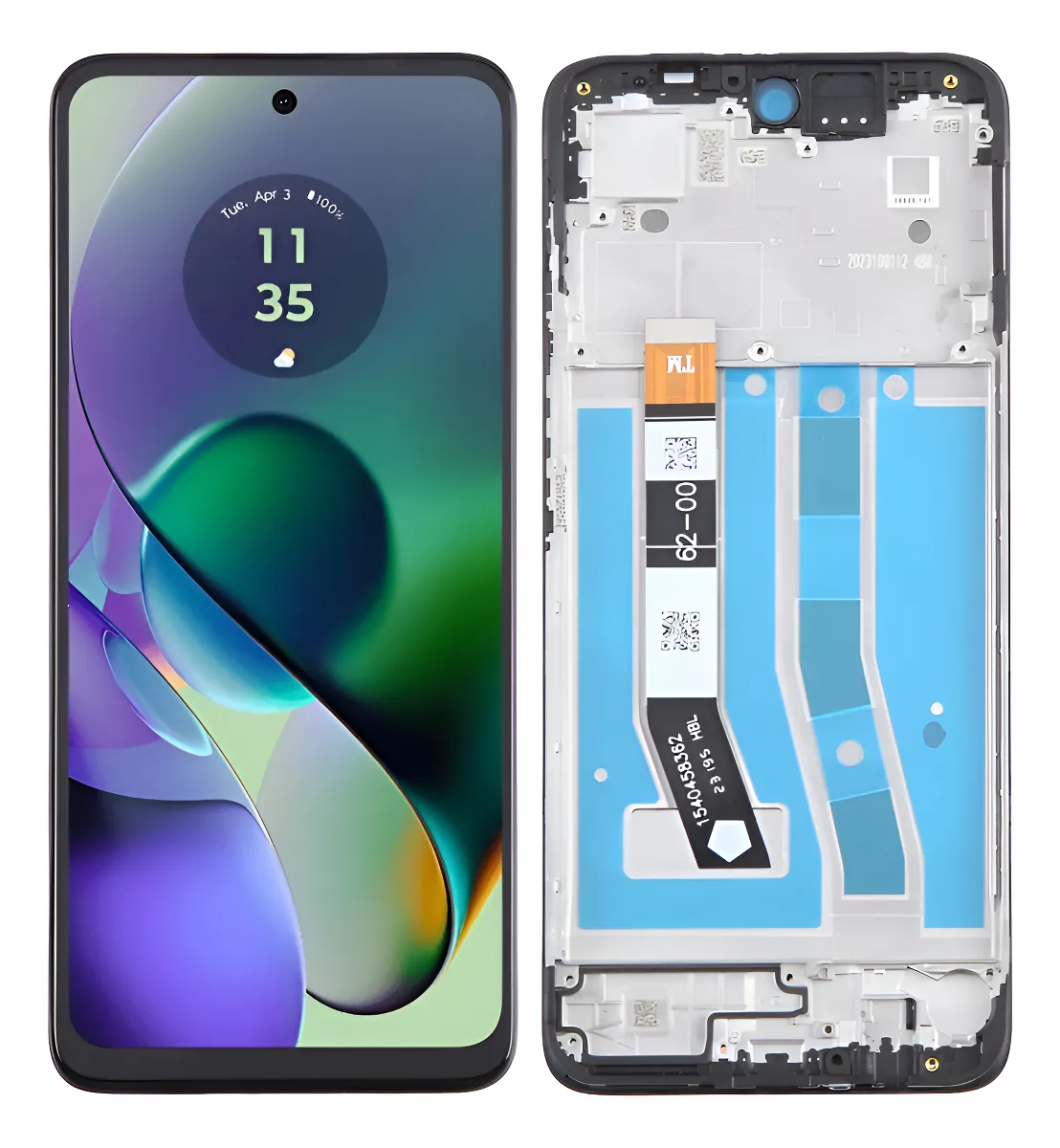 Frontal MOTO G54 com ARO