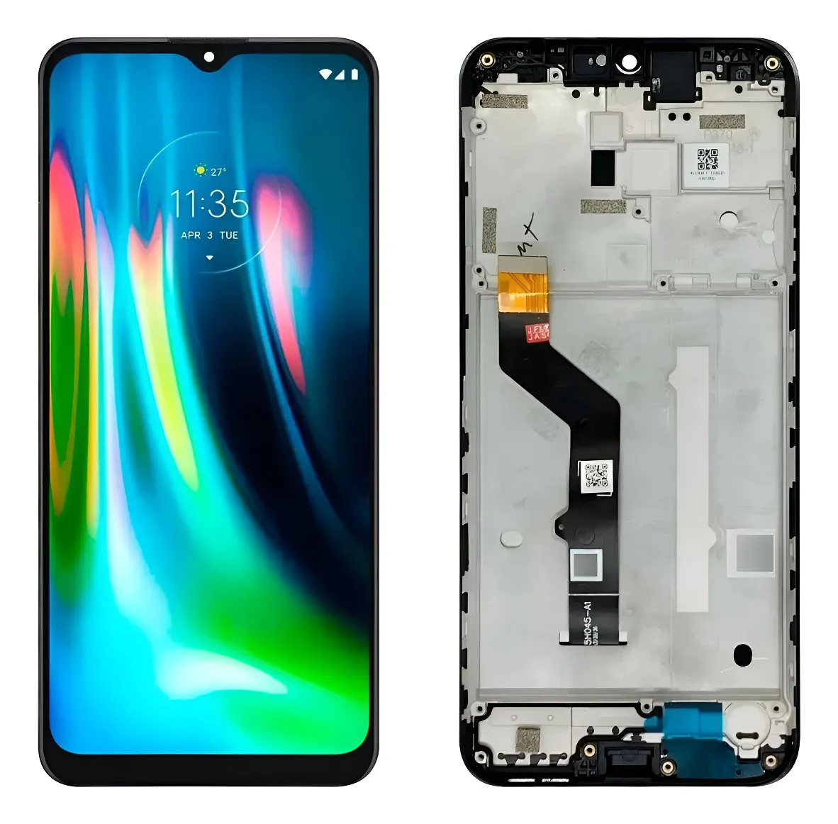 Frontal MOTO G9 PLAY com ARO