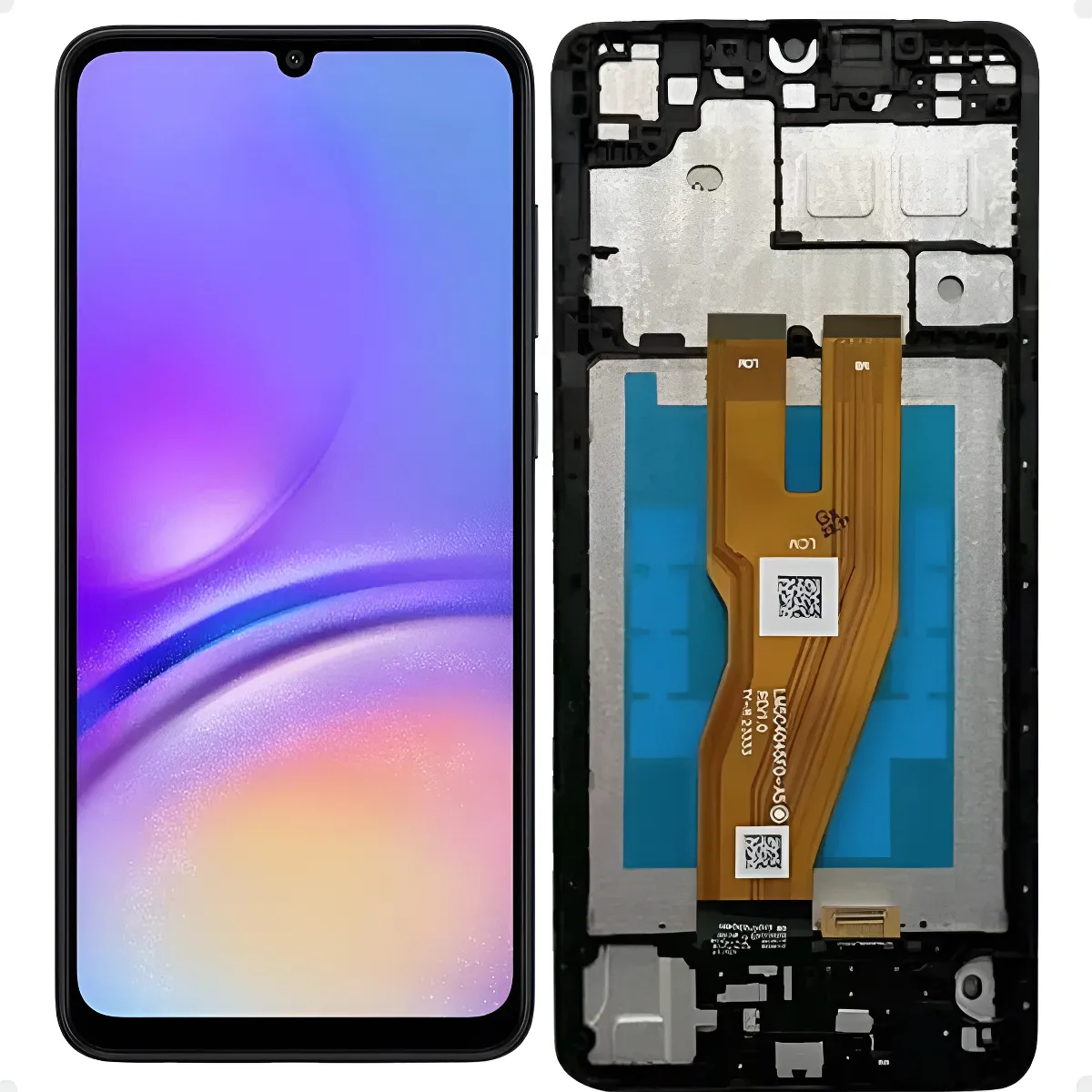 Frontal SAMSUNG A05 VIVID com ARO