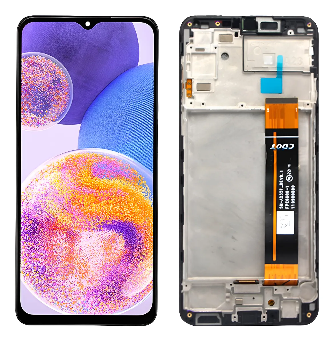 Frontal SAMSUNG A23 4G - 5G VIVID com ARO