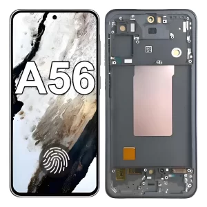 Frontal SAMSUNG A56 OLED com ARO