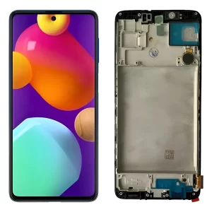 Frontal SAMSUNG M62 OLED com ARO