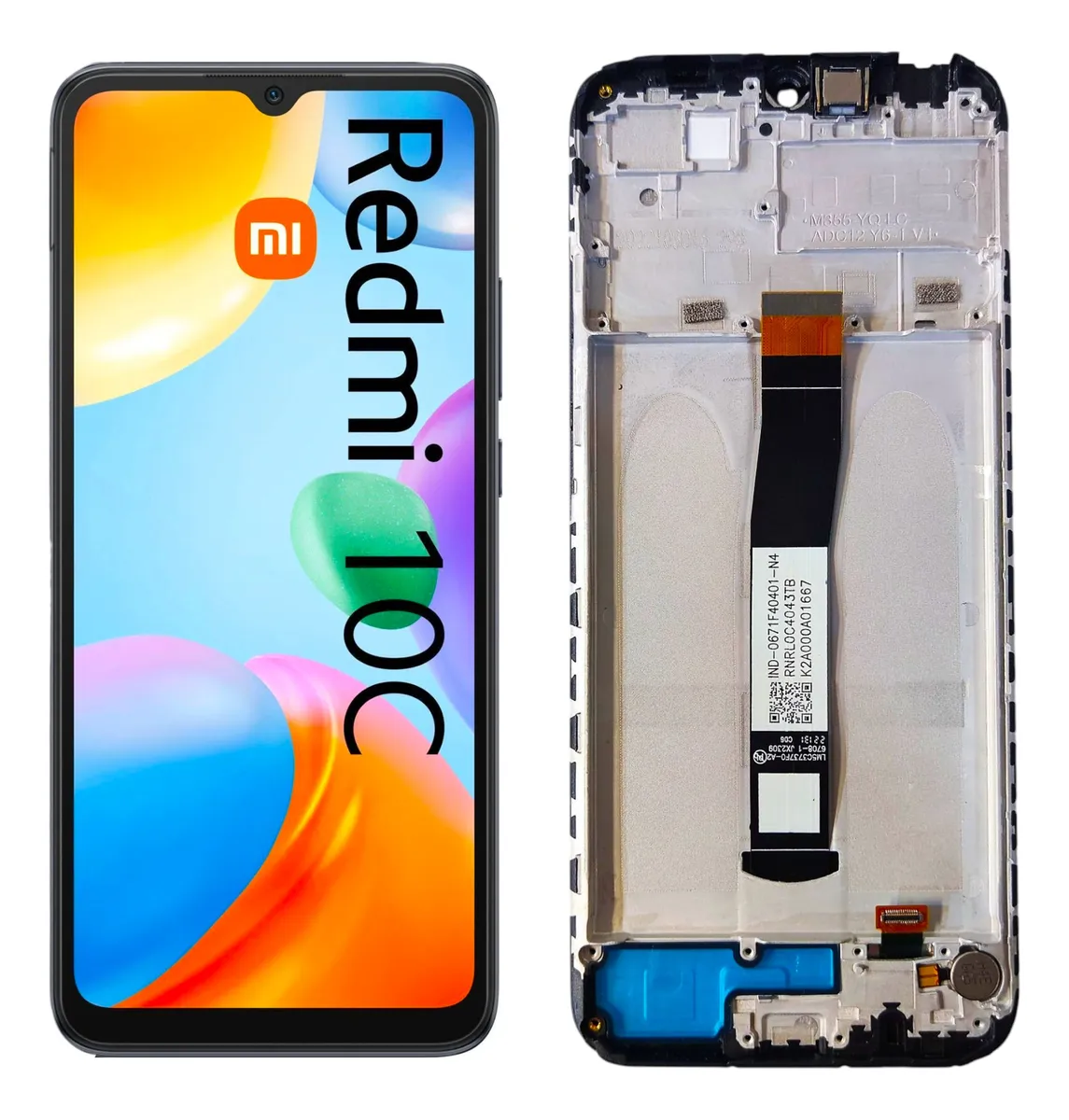 Frontal Xiaomi Redmi 10C com Aro