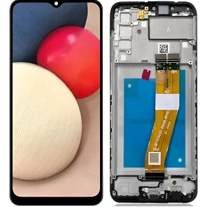 Frontal SAMSUNG A02S com ARO