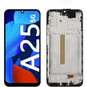 Frontal SAMSUNG A25 OLED com ARO